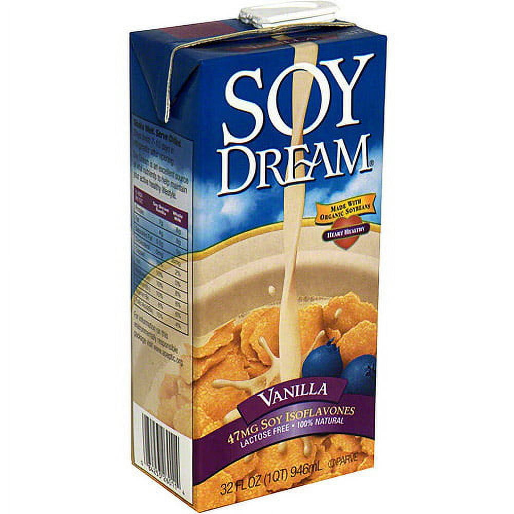 Soy Dream Vanilla Classic Soy Milk, 32 oz (Pack of 12)