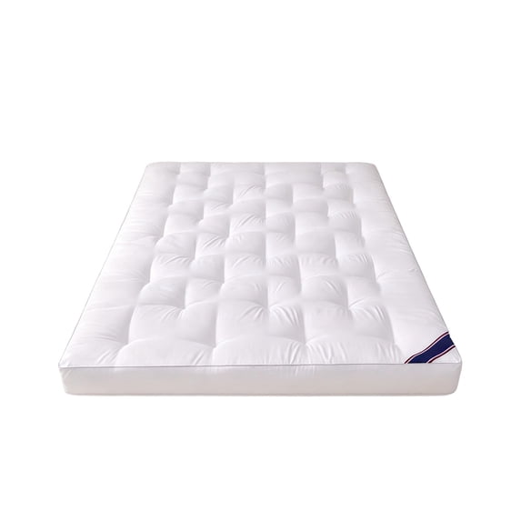 Soy Fiber Japanese Floor Futon Mattress Breathable Sleeping Pad Mattress Topper White 120x200cm For Dorm Guest Room Travel Rest