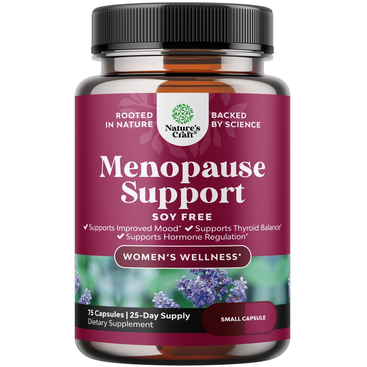 Soy Free Menopause Supplement for Women Herbal Menopause Relief for