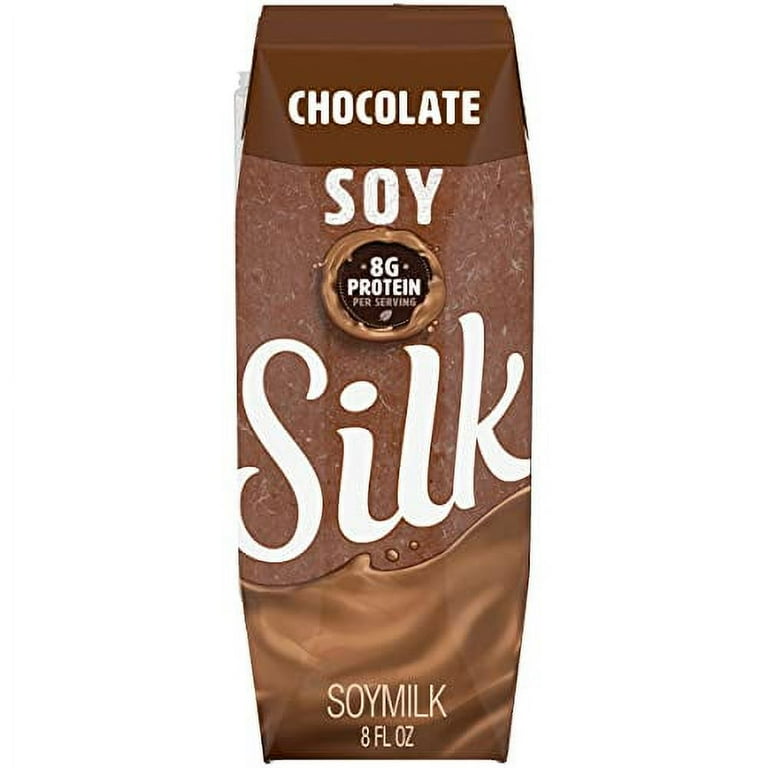 Soy Milk Singles, Chocolate, Dairy-Free, Vegan, Non-GMO, Shelf
