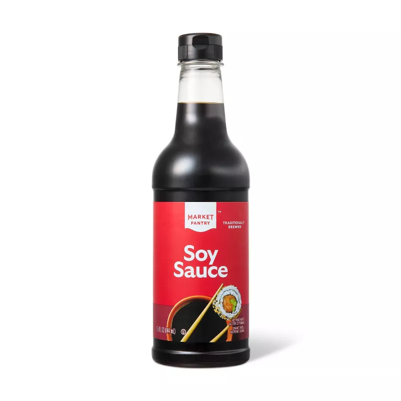 Soy Sauce 15oz Market Pantry (Pack of 2)