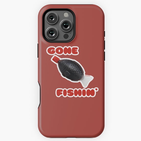 Soy Sauce Gone Fishin' Funny Food Pun Phone Case for iPhone 16 15 14 13 12 11 Pro Max