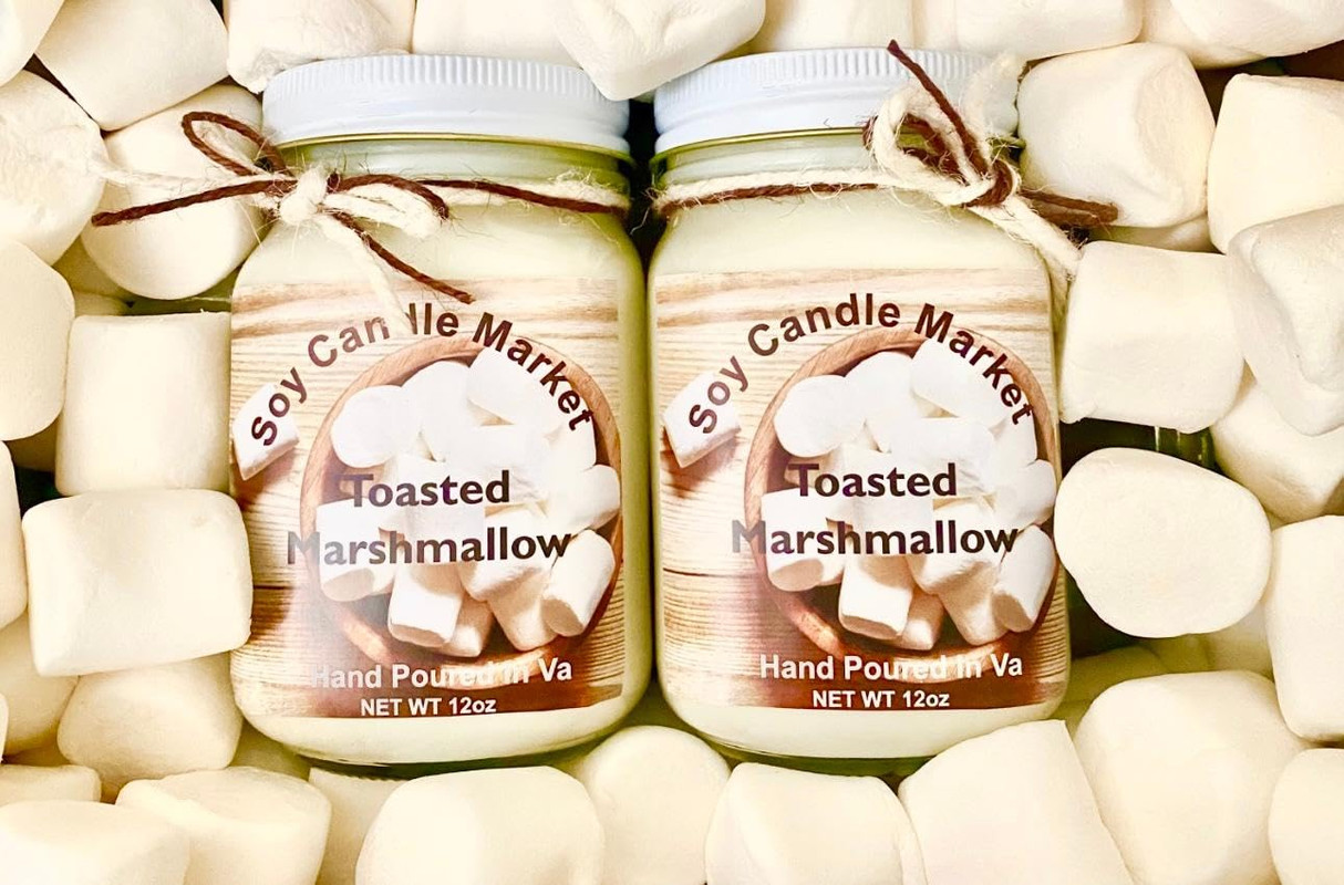 Soy Scented Candles Handmade & Highly Aromatic Candles Burns Upto 85