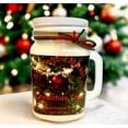 thumbnail image 1 of Soy Scented Candles | Handmade & Highly Aromatic Candles Burns Upto 85 Hours in Glass Jar - Perfect for Home Decor, Wedding, Birthday, Dinner (Christmas Tree, 16 oz), 1 of 4