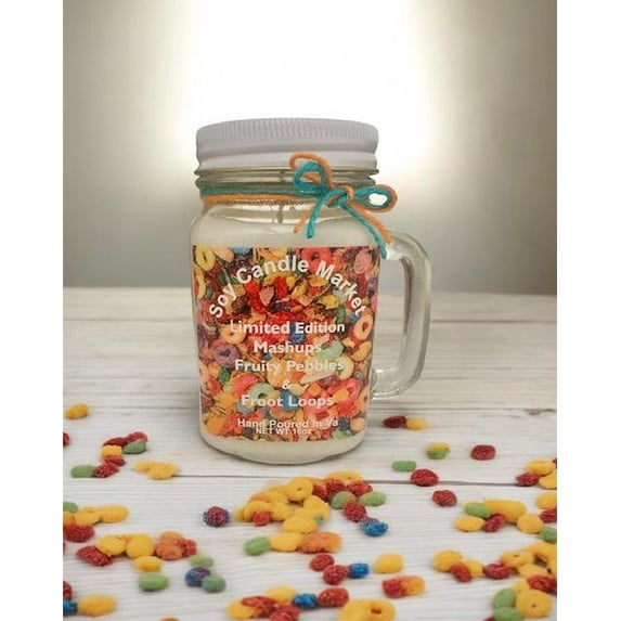 Soy Scented Candles | Handmade & Highly Aromatic Candles Burns Upto 85 Hours in Glass Jar - Perfect for Home Decor, Wedding, Birthday, Dinner (Mashups Limited Edition, 12 oz)