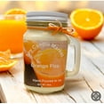 thumbnail image 1 of Soy Scented Candles | Handmade & Highly Aromatic Candles Burns Upto 85 Hours in Glass Jar - Perfect for Home Decor, Wedding, Birthday, Dinner (Orange Fizz, 12 oz), 1 of 2