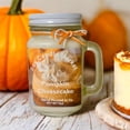 thumbnail image 1 of Soy Scented Candles | Handmade & Highly Aromatic Candles Burns Upto 85 Hours in Glass Jar - Perfect for Home Decor, Wedding, Birthday, Dinner (Pumpkin Cheesecake, 16 oz), 1 of 2