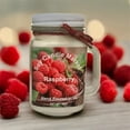 thumbnail image 1 of Soy Scented Candles | Handmade & Highly Aromatic Candles Burns Upto 85 Hours in Glass Jar - Perfect for Home Decor, Wedding, Birthday, Dinner (Raspberry, 12 oz), 1 of 2