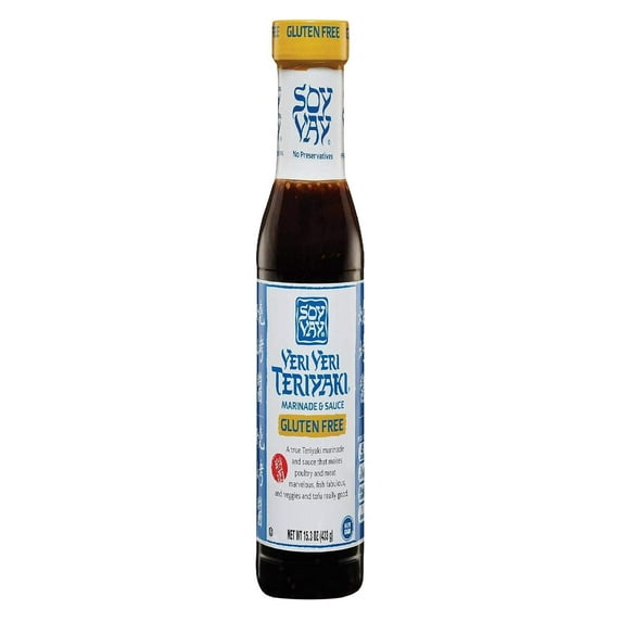 Soy Vay Dressing and Sauce - Veri Veri Teriyaki - Case of 6 - 15.3 oz.
