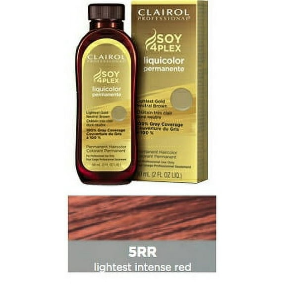 Soy4plex Liquicolor Permanent Hair Color - 5RR/660R Lightest Intense Red