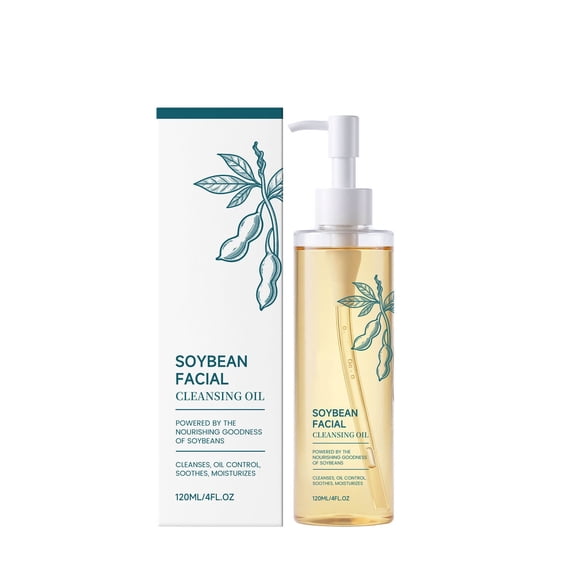Soybean Cleansing Oil For Gentle Makeup Removal And Nourishing 120Ml