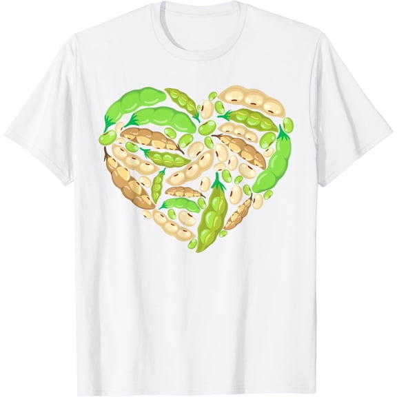 Soybean Farmer Bean Farming Soy Vegan T-Shirt