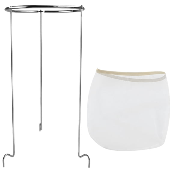 Portable Soybean Filter Bag with Mesh Strainer for Juice, Coffee, Tea, Jelly Stand - Home Use Easy Straining