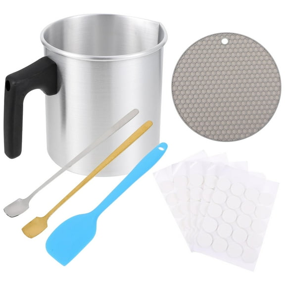 Soybean Wax Melting Pot Beeswax Candle Dipping Kit Making Tool DIY Pouring Stainless Steel