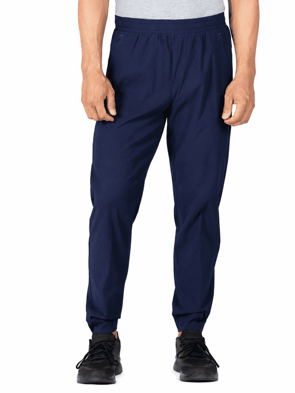 Men's Woven Performance Jogger - Color Blue, Size XL