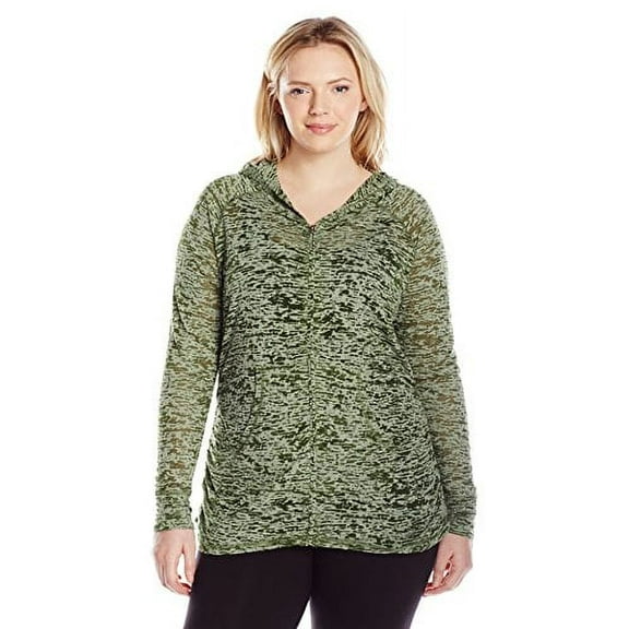 Soybu Women's Alyse Hoody, Malachite, 2X