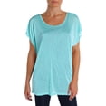 thumbnail image 1 of Soybu Womens Cut-Out Burnout T-Shirt, 1 of 3
