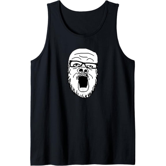 Soyjak Soy Wojak Soyboy Movie Soyjack Slow Burn Tank Top Size S-3XL