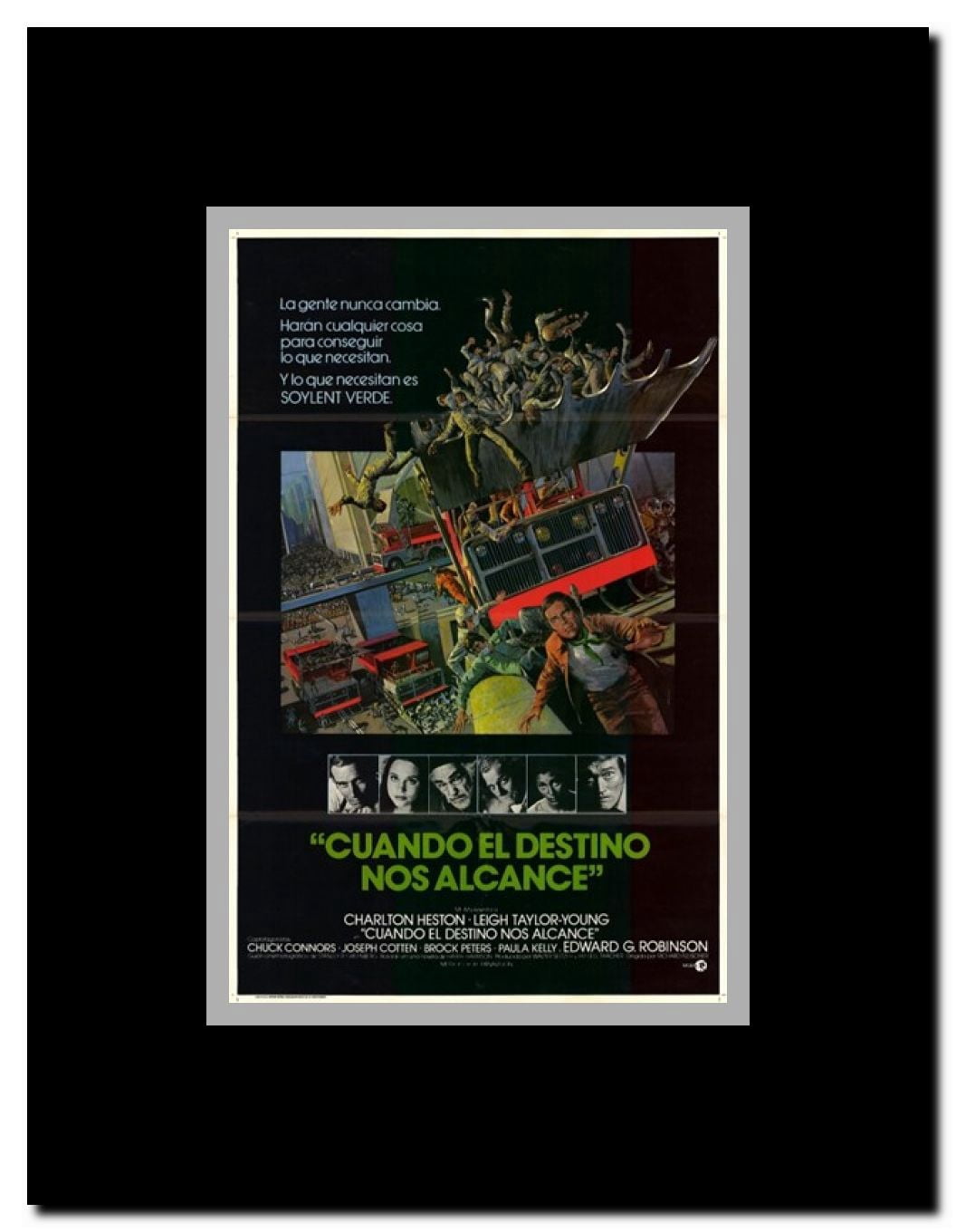 Soylent Green Framed Movie Poster