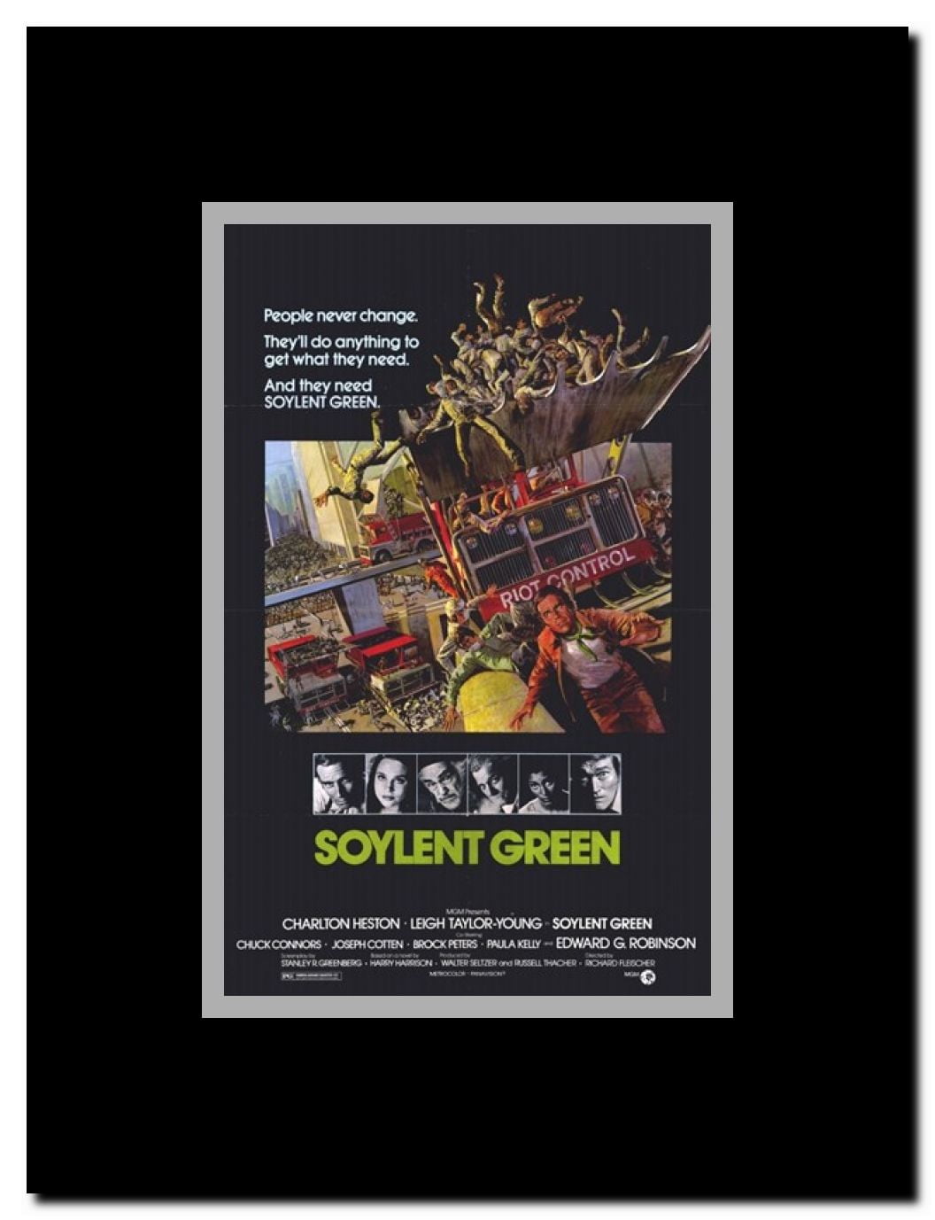 Soylent Green Framed Movie Poster