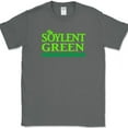thumbnail image 1 of Soylent Green People T-Shirt Funny Movie Humor Gift Text Tee - Charcoal, S, 1 of 1