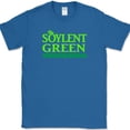 thumbnail image 1 of Soylent Green People T-Shirt Funny Movie Humor Gift Text Tee - Royal Blue, L, 1 of 1