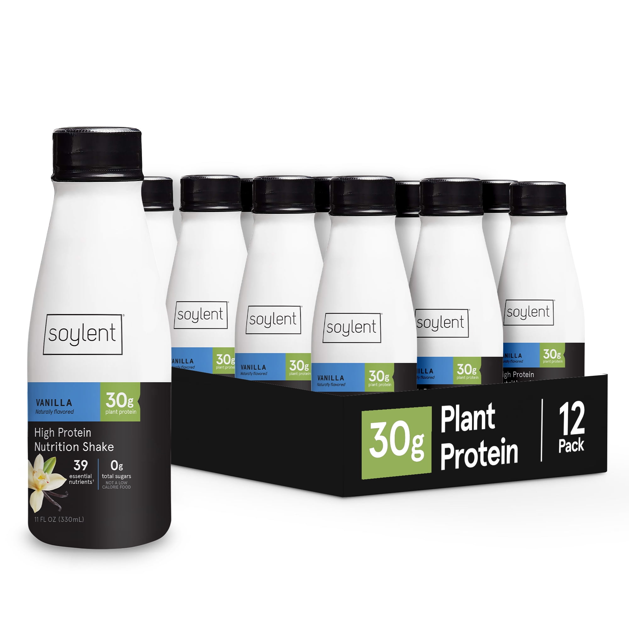 Soylent Vegan Meal Replacement Shake 11 Oz GlutenFree Plant Protein