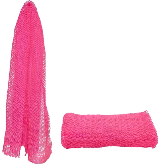 African Net SpongeAuthentic, Real, Black Owned, Exfoliating Bath Wash Cloth, Long Sponge, Body Exfoliator, Shower BathAccessories, Back Foot Scalp Scrub, Flat Dead Skin Remover