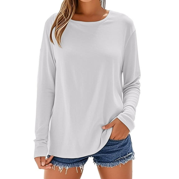 Soyumi Basic T Shirts Zip Up Hoodies for Women Long Sleeve T Shirts for Women Oversized Button Down Shirt Womens Long Sleeve Shirts Trendy Sweatshirts for Women Fleece Hoodies for Women,B