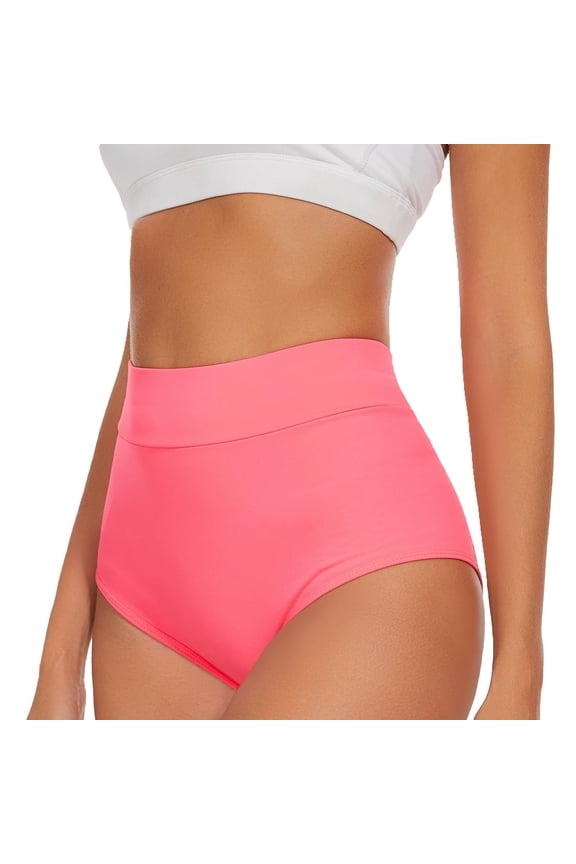 Booty Shorts for Women, High Waisted Butt Lifting Scrunch Yoga Shorts Workout Gym Active V Back Cut Out Hot Pants Rave Spandex Stretchy Mini Sweat Wicking Tummy Control, Pink