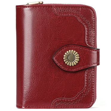 Soyumi Business Card Holder Small Women's Multi Card Slot And Zipper Pocket Card Collector Card Organizer Card Bag Gift For Women