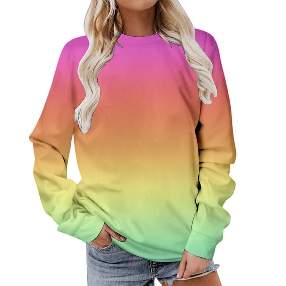 Soyumi Crewneck Sweatshirt Women Hoodies for Women Womens Long Sleeve T Shirts Tunic tops for Women Basic Long Sleeve Shirts Women Cozy Hoodie Long Sleeve T Shirts for Women Fleece Hoodie,Light Green