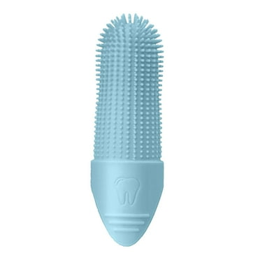 Soyumi Dog Toothbrush, Dog Toothbrush, 360° Cleaning Finger Toothbrush for Dogs, Food Grade Silicone Dog Finger Toothbrush Fits Most Fingers, Toothbrush for Dogs & Cats Tooth Care