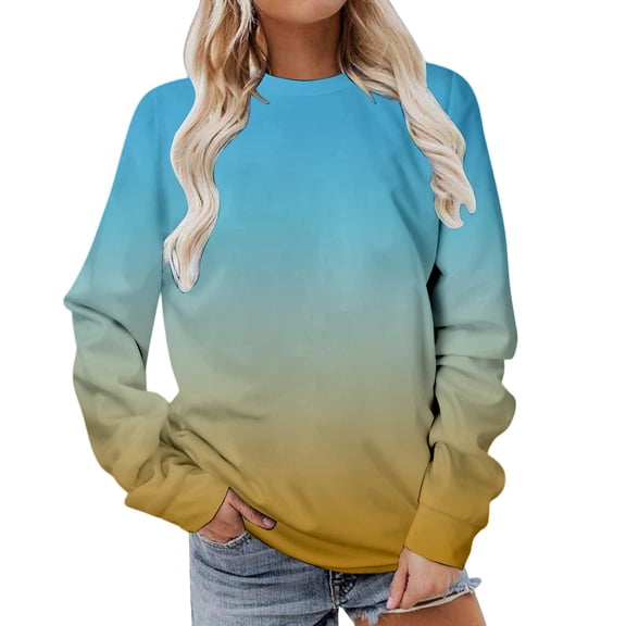 Soyumi Fall Sweatshirts Womens Sweatshirts Cute tops Oversized Hoodie Crewneck Sweatshirt Women Long Sleeve T Shirts for Women Cute Sweatshirts Casual Pullover Womens Long Sleeve T Shirts,Khaki