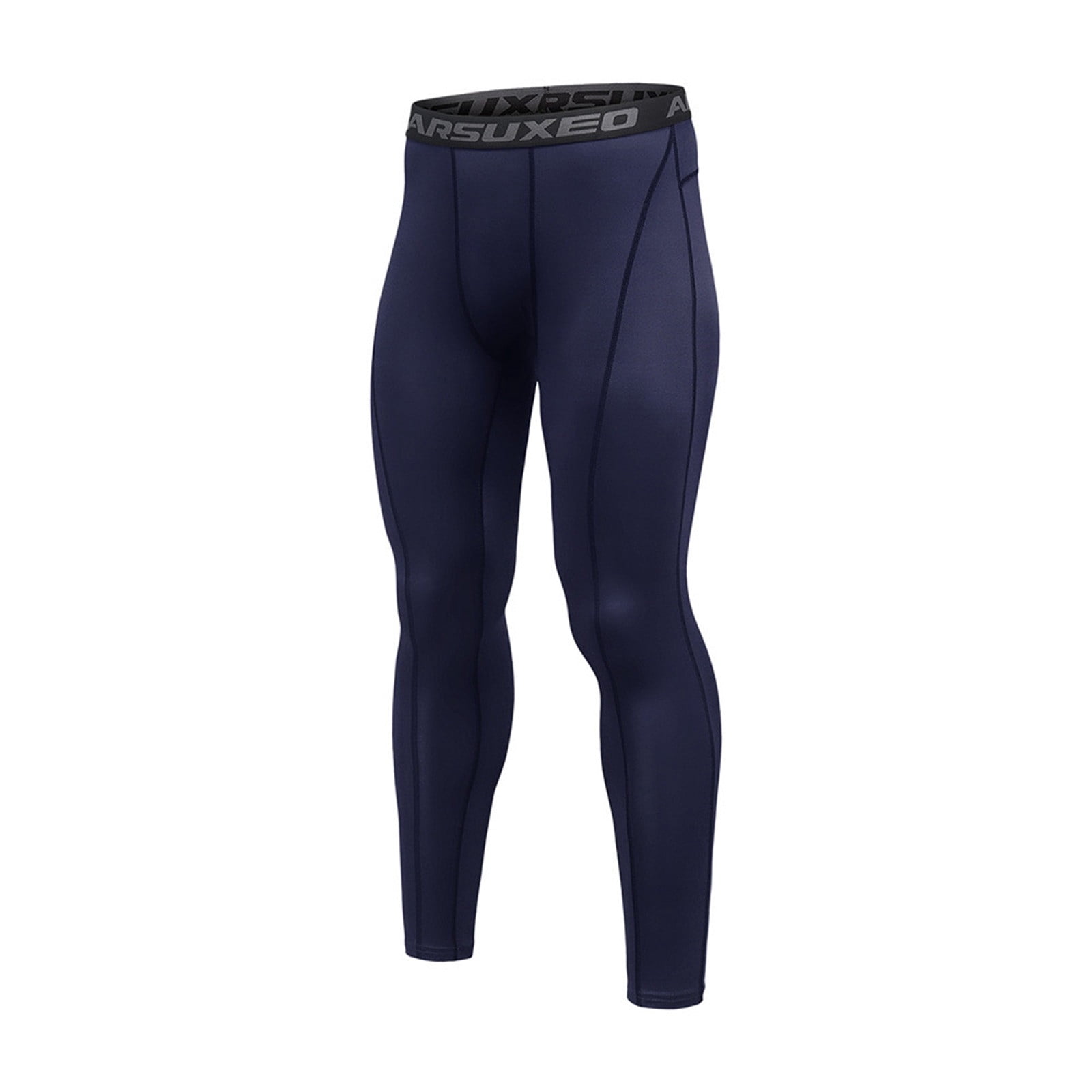 Soyumi Fitness wear Men's Athletic Compression Pants Sports Performance ...