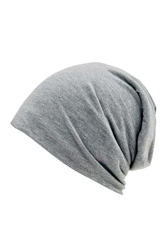 Warm Toboggan Cap soft Plain Cuff Fluffy Lined oversize hats Skull Fleece Lined Casual Ski Beanie Knit Woollike snow Crochet Thick Stretch cap Chunky Cute Slouch winter hats Unisex, Gray