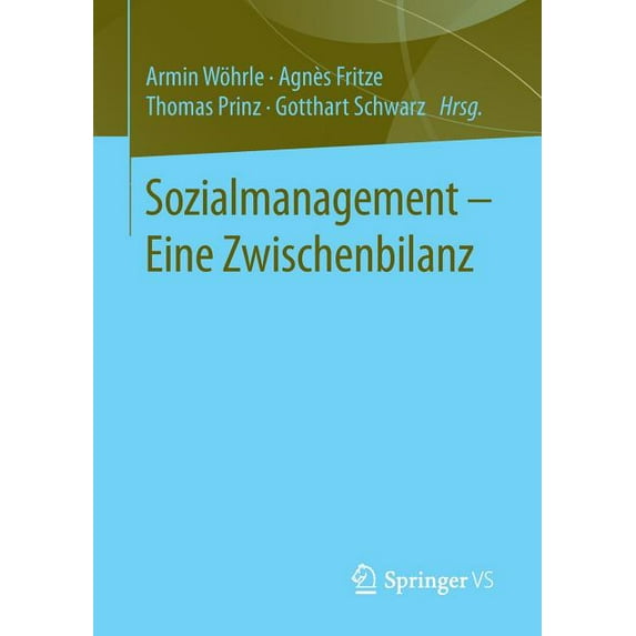 Sozialmanagement - Eine Zwischenbilanz, (Paperback)