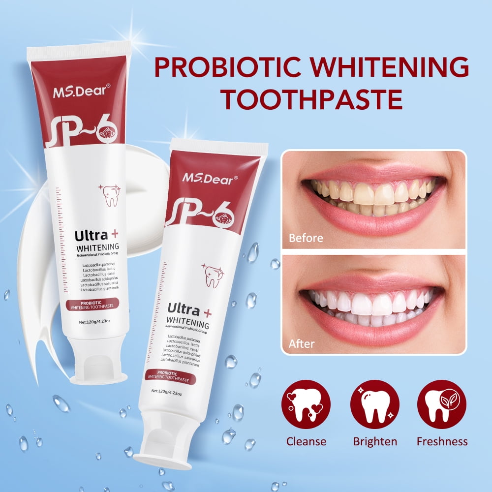 Sf4 Toothpaste Sp 4 Toothpaste, Sp-4 Probiotics Brightening White Toothpaste Stain ...
