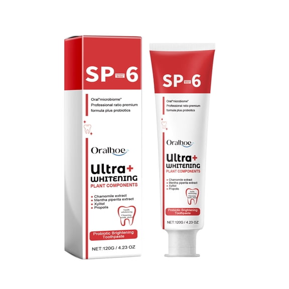 Sp-6 Ultra , Sp 6 Toothpaste, Ultra Toothpaste Sp - 6, Probiotic Toothpaste,Deep Cleaning Care Toothpaste,Fresh Breath120g