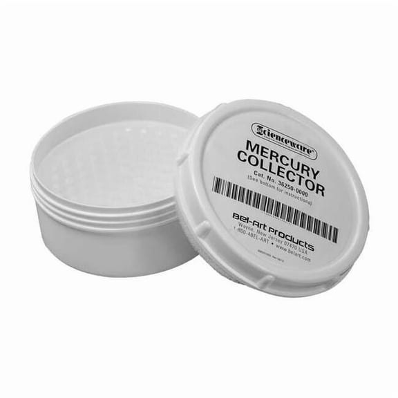 Sp Scienceware Mercury Collector,125mL,White F36250-0000