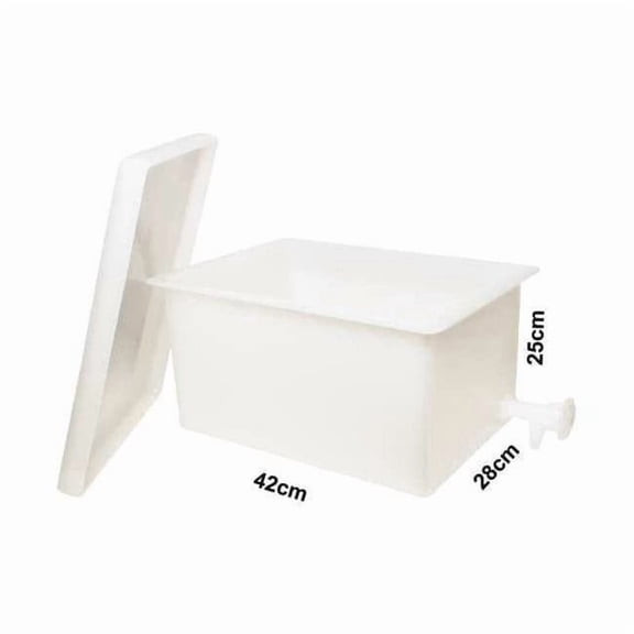 Sp Scienceware Tank,Rectangular,w/Lid and Faucet H34093-0000