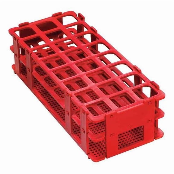 Sp Scienceware Test Tube Rack,No-Wire,25mm,Red F18746-0003
