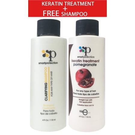 Sp Smart Protection Keratin Treatment Pomegranate 16 oz clarifying shampoo 16 oz