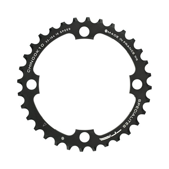 Spcialits TA Chinook 104/64pcd 4 Arm 10/11 Speed Chainring 40T Middle Black