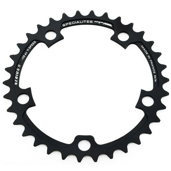 Spcialits TA Nerius 11 Speed Campagnolo Compact 110pcd Offset Chainring Inner 36t Black