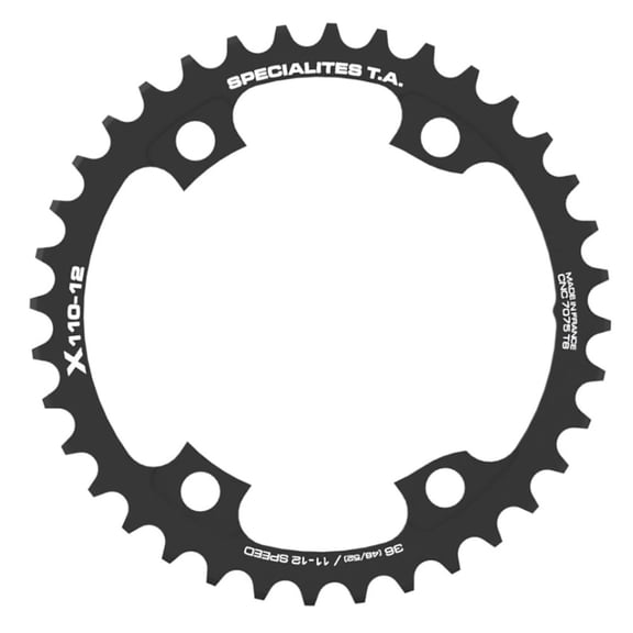 Spécialités TA X110 4 Arm 12 Speed Chainring Inner 36t