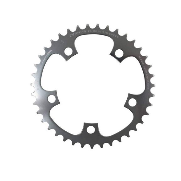 Spcialits TA Zephyr Compact 110pcd 5 Arm 9/10/11 Speed Inner Chainring 39t Silver