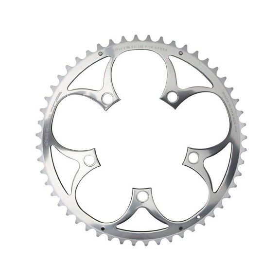Spcialits TA Zephyr Compact 5-Arm 110pcd 9/10 Speed Chainring Outer 53t Silver