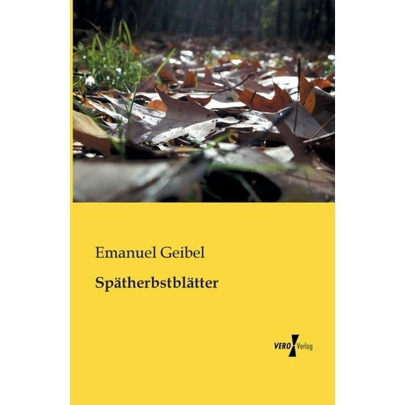 Spätherbstblätter, (Paperback)