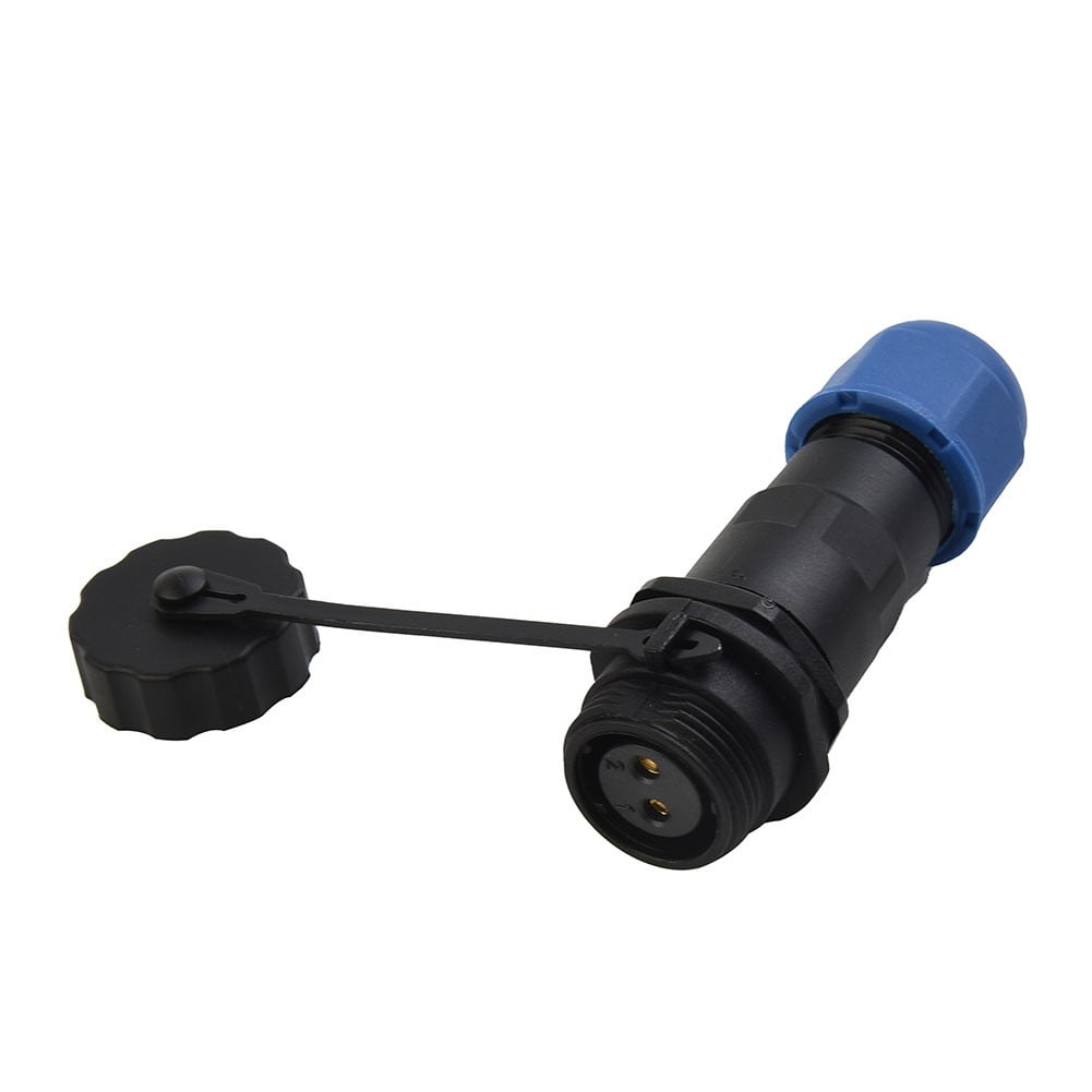 Sp13 Ip68 Waterproof Inline Cable Coupler Socket Connector Pair 1-7 Pin ...